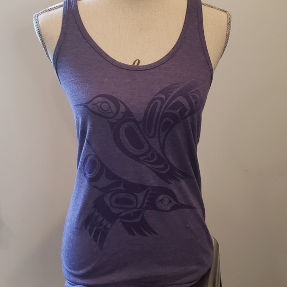 NWT NATIVE APPAREL Hummingbird Racer Back tank top